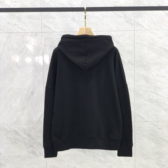 NWT Palm Angels Crocodile Embroidered Hoodie Black - Picture 3 of 9